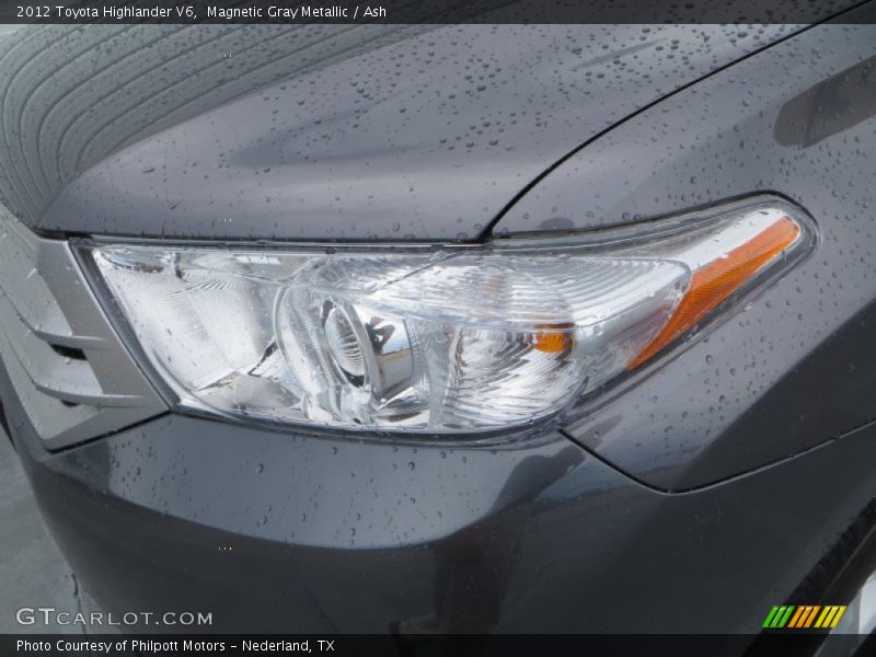 Magnetic Gray Metallic / Ash 2012 Toyota Highlander V6