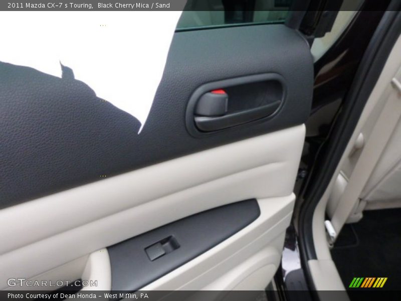 Black Cherry Mica / Sand 2011 Mazda CX-7 s Touring