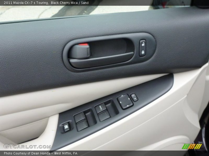 Black Cherry Mica / Sand 2011 Mazda CX-7 s Touring