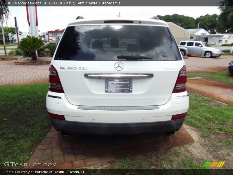 Arctic White / Macadamia 2008 Mercedes-Benz GL 320 CDI 4Matic