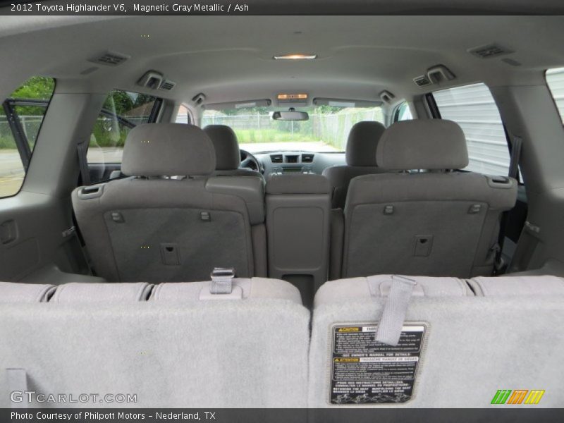 Magnetic Gray Metallic / Ash 2012 Toyota Highlander V6