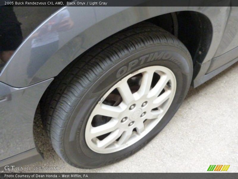 Black Onyx / Light Gray 2005 Buick Rendezvous CXL AWD