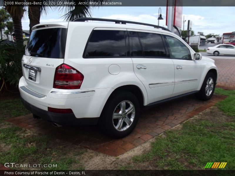 Arctic White / Macadamia 2008 Mercedes-Benz GL 320 CDI 4Matic