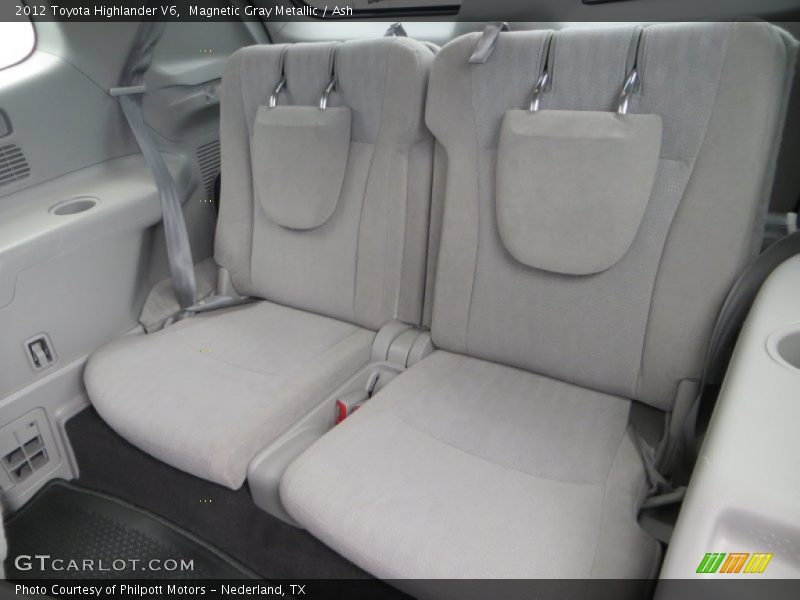 Magnetic Gray Metallic / Ash 2012 Toyota Highlander V6