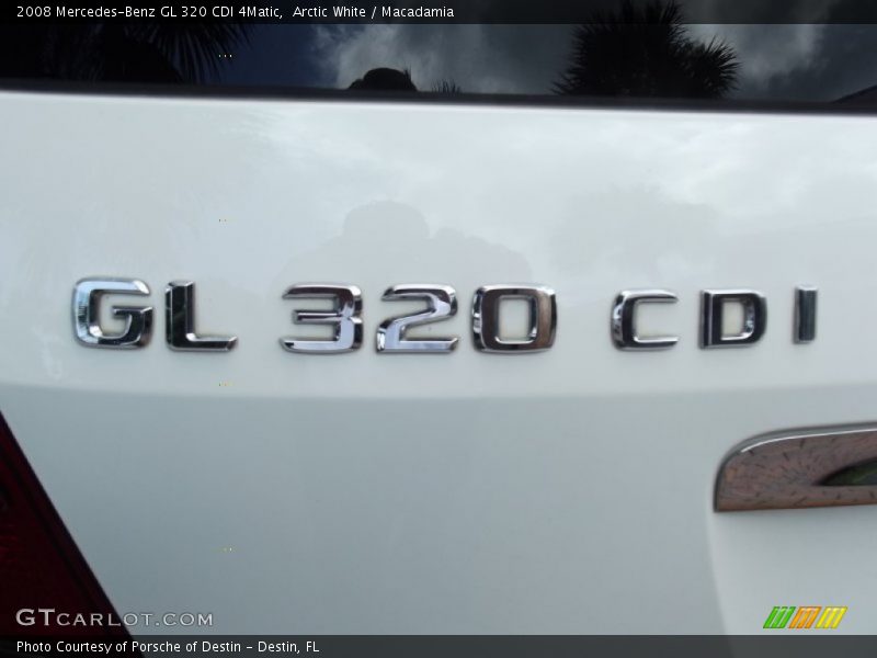 Arctic White / Macadamia 2008 Mercedes-Benz GL 320 CDI 4Matic