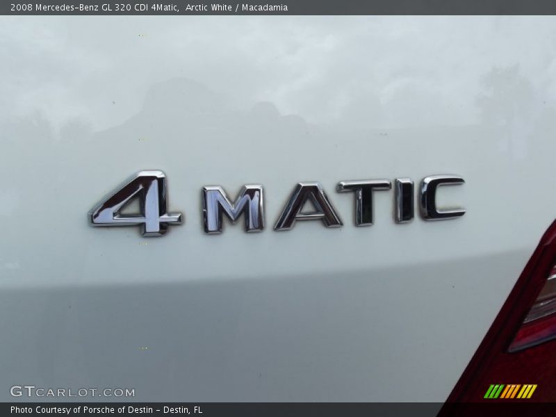Arctic White / Macadamia 2008 Mercedes-Benz GL 320 CDI 4Matic