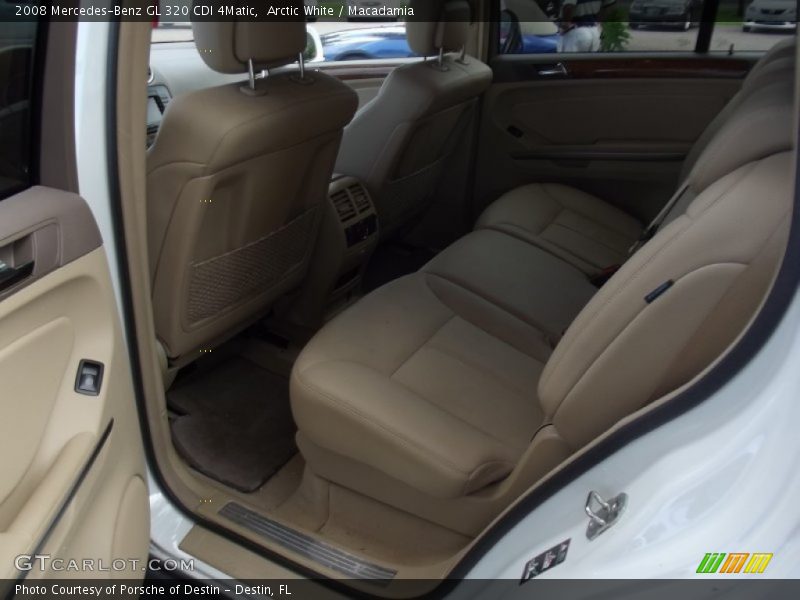 Arctic White / Macadamia 2008 Mercedes-Benz GL 320 CDI 4Matic