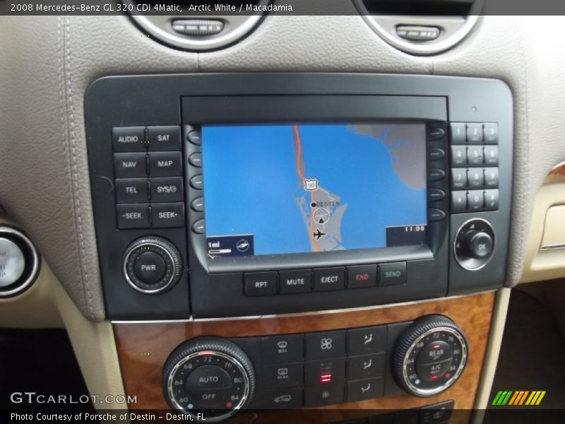 Arctic White / Macadamia 2008 Mercedes-Benz GL 320 CDI 4Matic