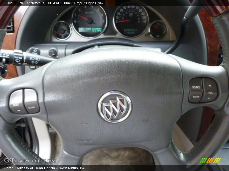 Black Onyx / Light Gray 2005 Buick Rendezvous CXL AWD