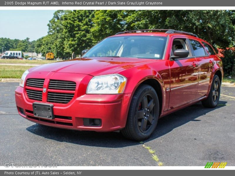 Inferno Red Crystal Pearl / Dark Slate Gray/Light Graystone 2005 Dodge Magnum R/T AWD