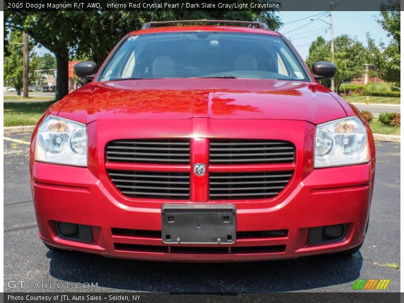 Inferno Red Crystal Pearl / Dark Slate Gray/Light Graystone 2005 Dodge Magnum R/T AWD