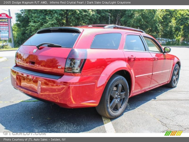 Inferno Red Crystal Pearl / Dark Slate Gray/Light Graystone 2005 Dodge Magnum R/T AWD