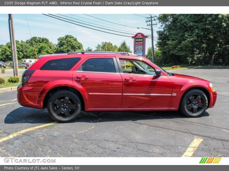 Inferno Red Crystal Pearl / Dark Slate Gray/Light Graystone 2005 Dodge Magnum R/T AWD