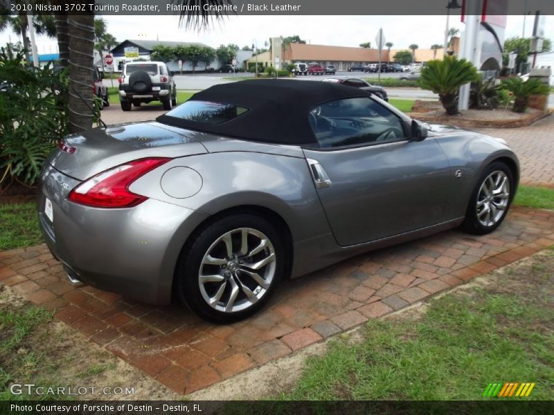 Platinum Graphite / Black Leather 2010 Nissan 370Z Touring Roadster