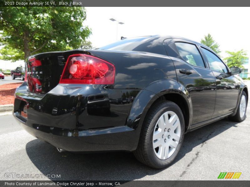 Black / Black 2013 Dodge Avenger SE V6