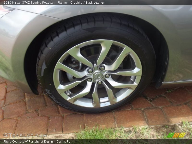 Platinum Graphite / Black Leather 2010 Nissan 370Z Touring Roadster