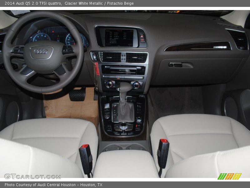 Glacier White Metallic / Pistachio Beige 2014 Audi Q5 2.0 TFSI quattro