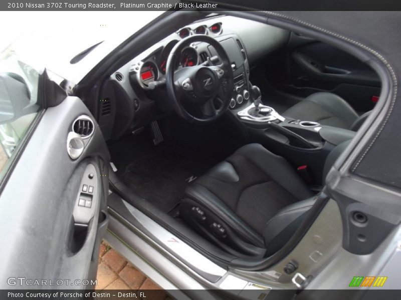 Platinum Graphite / Black Leather 2010 Nissan 370Z Touring Roadster