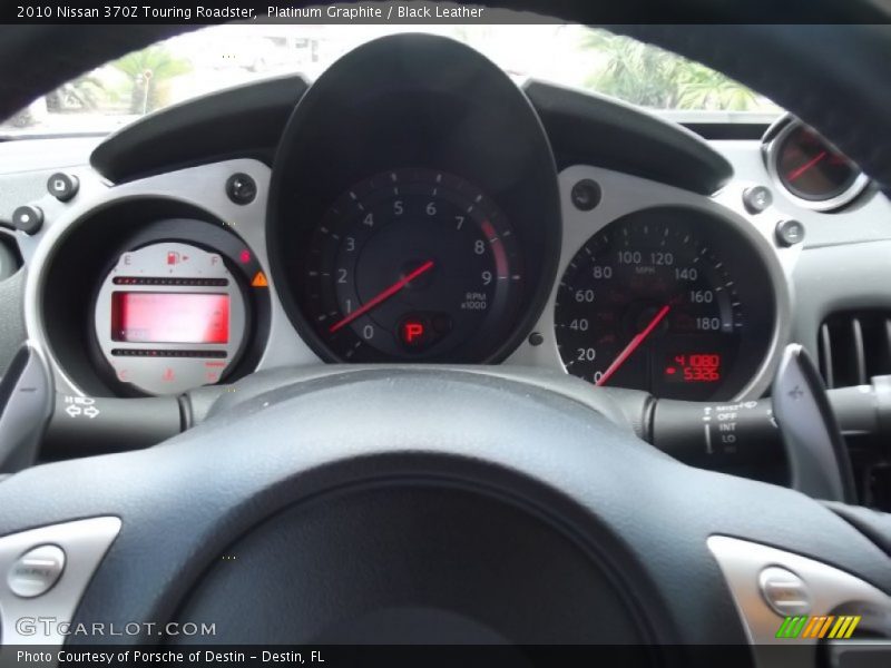 Platinum Graphite / Black Leather 2010 Nissan 370Z Touring Roadster