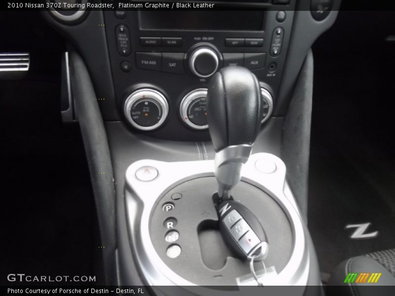 Platinum Graphite / Black Leather 2010 Nissan 370Z Touring Roadster