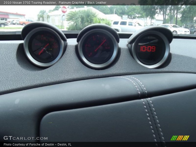 Platinum Graphite / Black Leather 2010 Nissan 370Z Touring Roadster