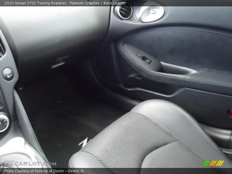 Platinum Graphite / Black Leather 2010 Nissan 370Z Touring Roadster