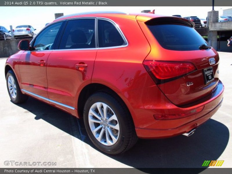 Volcano Red Metallic / Black 2014 Audi Q5 2.0 TFSI quattro