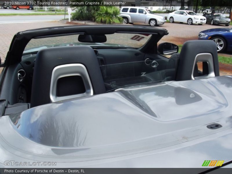 Platinum Graphite / Black Leather 2010 Nissan 370Z Touring Roadster