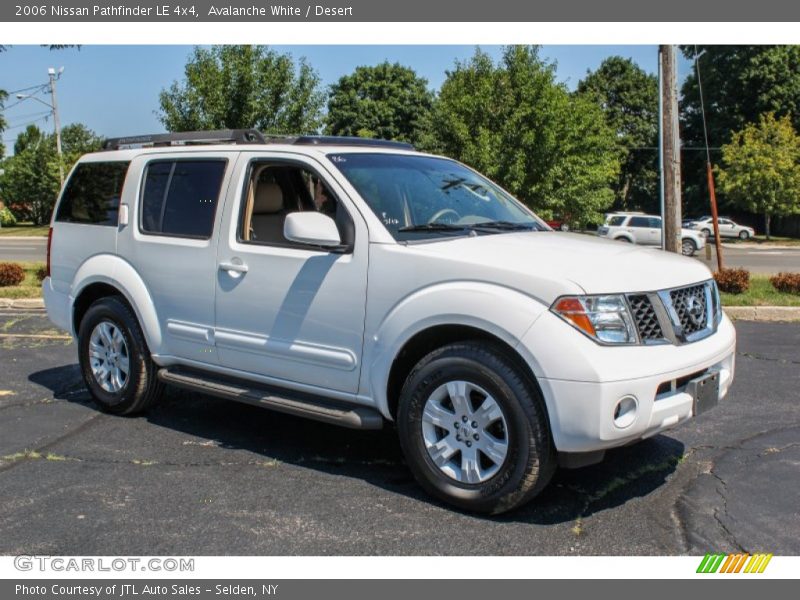 Avalanche White / Desert 2006 Nissan Pathfinder LE 4x4