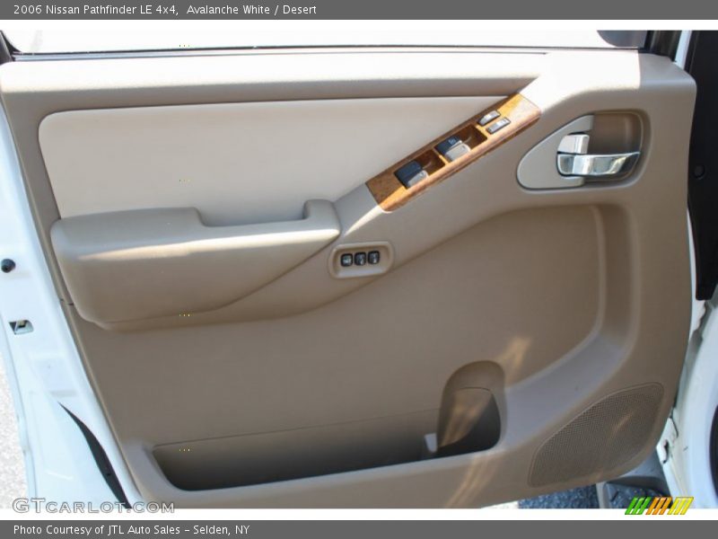 Avalanche White / Desert 2006 Nissan Pathfinder LE 4x4