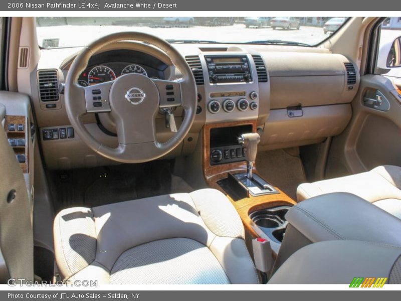 Avalanche White / Desert 2006 Nissan Pathfinder LE 4x4