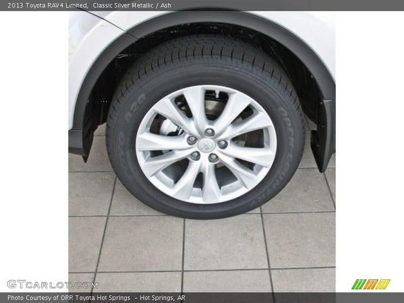 Classic Silver Metallic / Ash 2013 Toyota RAV4 Limited