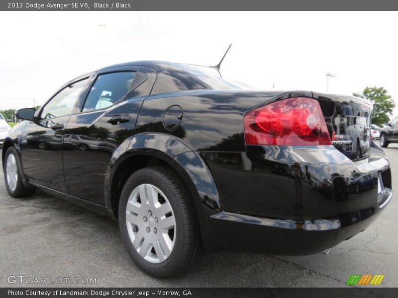 Black / Black 2013 Dodge Avenger SE V6