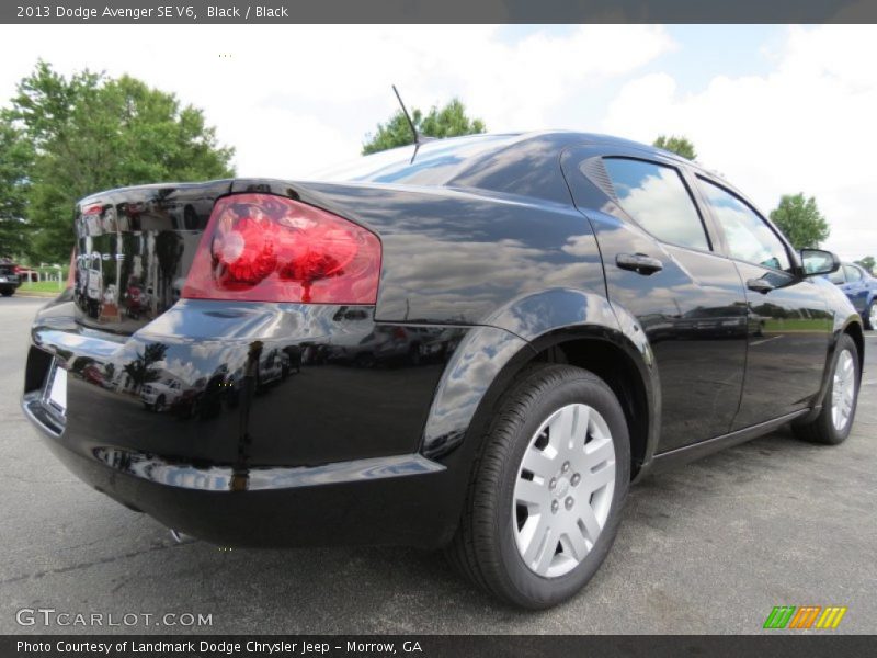 Black / Black 2013 Dodge Avenger SE V6