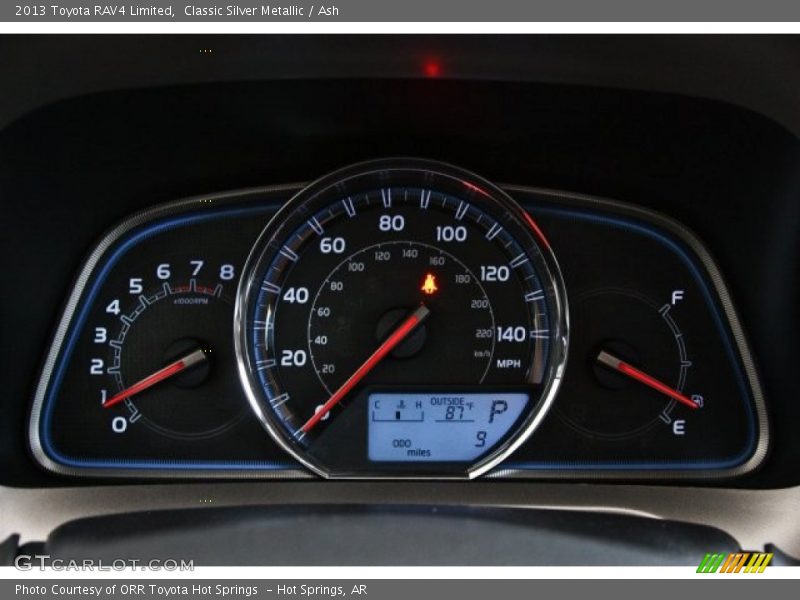 Classic Silver Metallic / Ash 2013 Toyota RAV4 Limited
