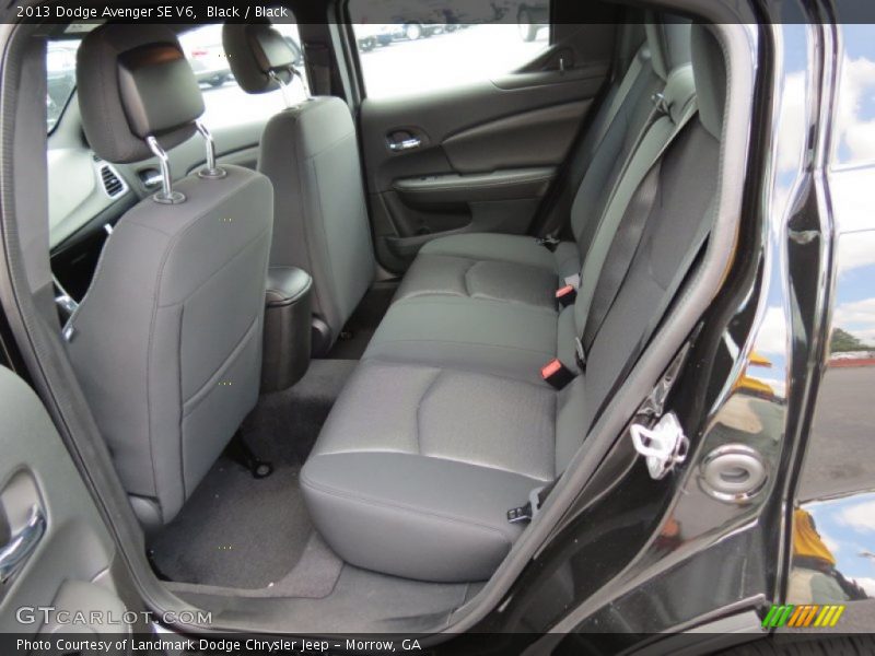 Black / Black 2013 Dodge Avenger SE V6