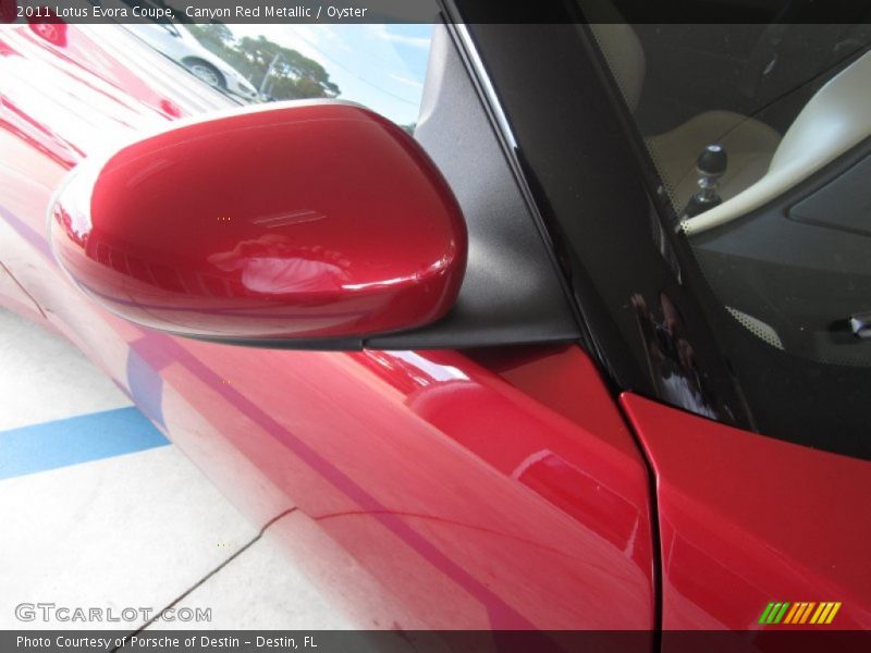 Canyon Red Metallic / Oyster 2011 Lotus Evora Coupe
