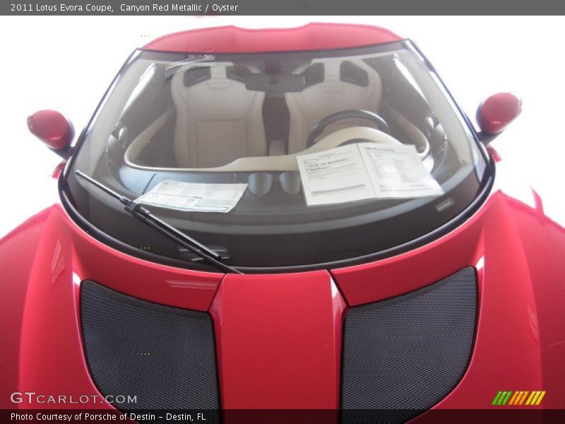 Canyon Red Metallic / Oyster 2011 Lotus Evora Coupe