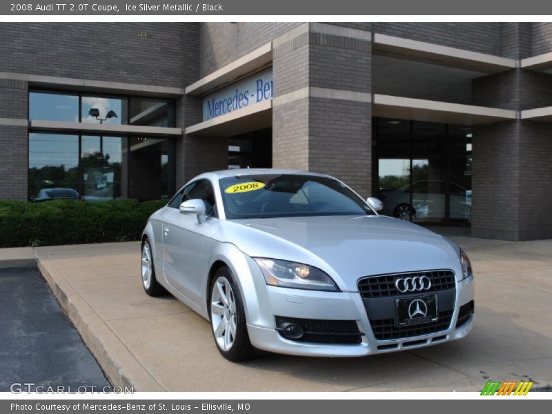 Ice Silver Metallic / Black 2008 Audi TT 2.0T Coupe