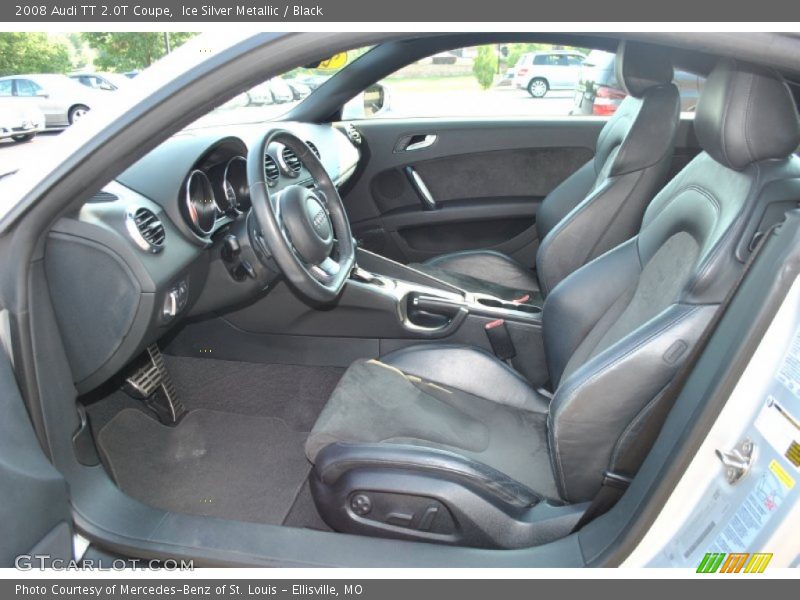 Front Seat of 2008 TT 2.0T Coupe