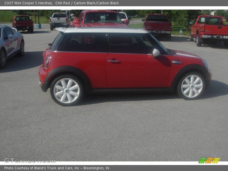 Chili Red / Carbon Black/Carbon Black 2007 Mini Cooper S Hardtop