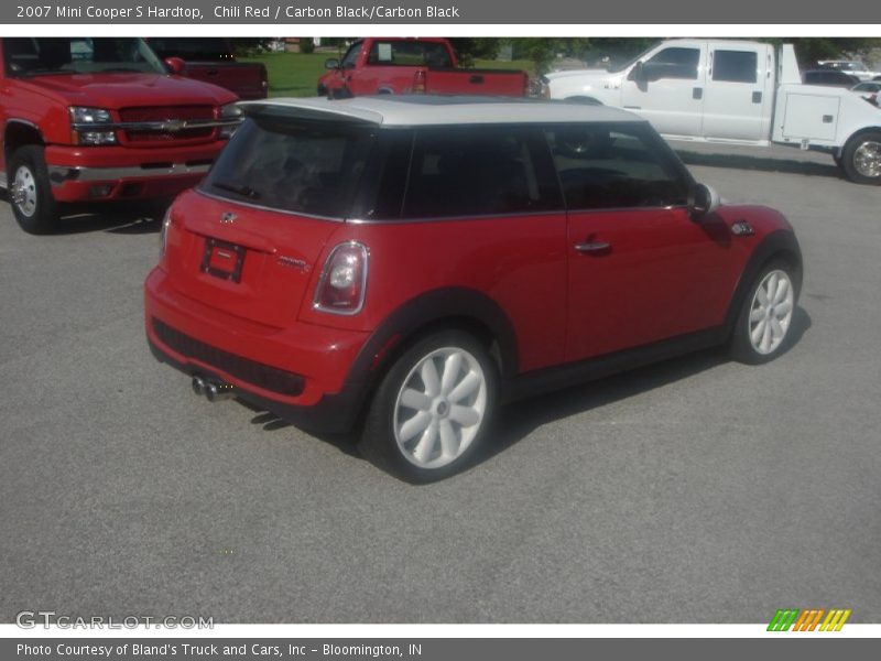 Chili Red / Carbon Black/Carbon Black 2007 Mini Cooper S Hardtop