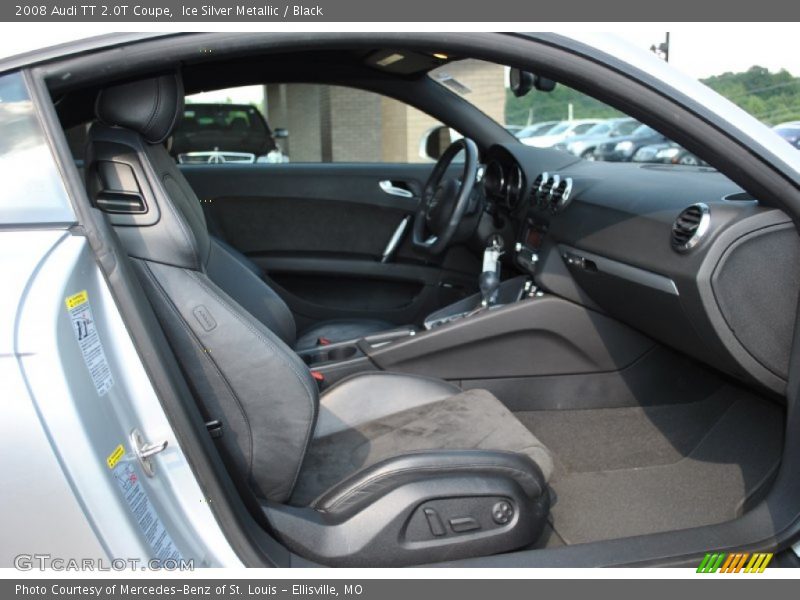 Ice Silver Metallic / Black 2008 Audi TT 2.0T Coupe
