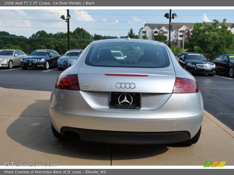 Ice Silver Metallic / Black 2008 Audi TT 2.0T Coupe