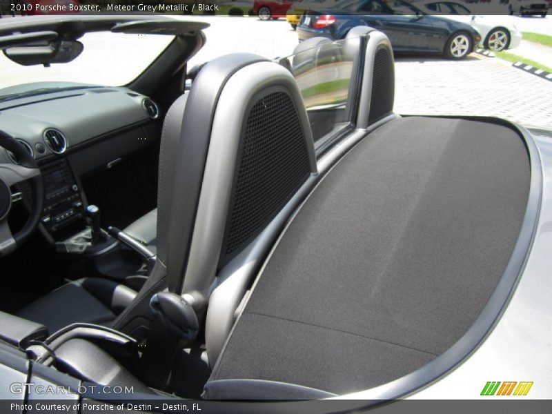 Meteor Grey Metallic / Black 2010 Porsche Boxster