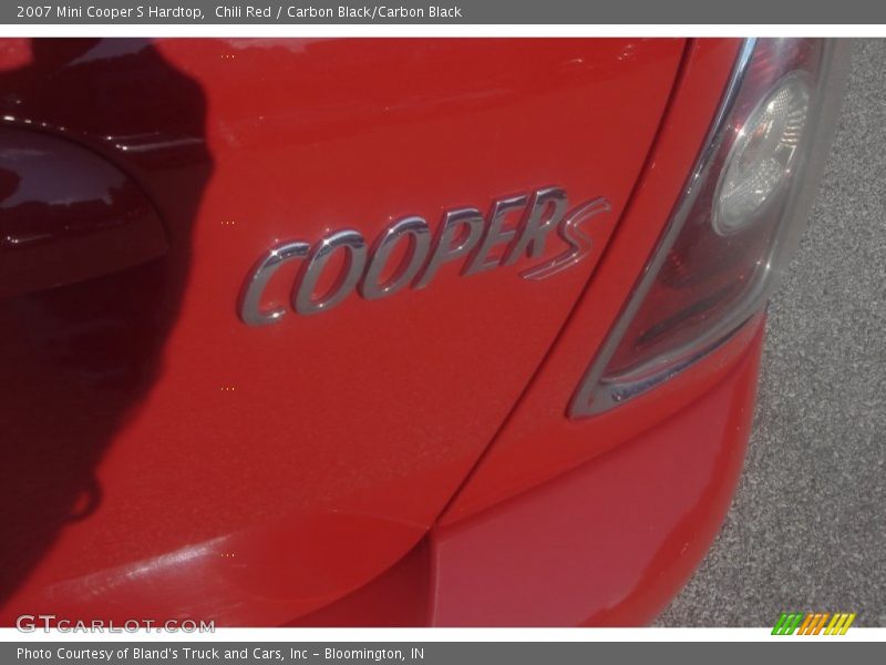 Chili Red / Carbon Black/Carbon Black 2007 Mini Cooper S Hardtop