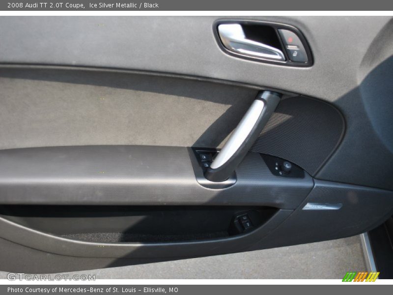 Ice Silver Metallic / Black 2008 Audi TT 2.0T Coupe