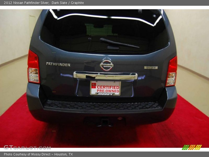 Dark Slate / Graphite 2012 Nissan Pathfinder Silver