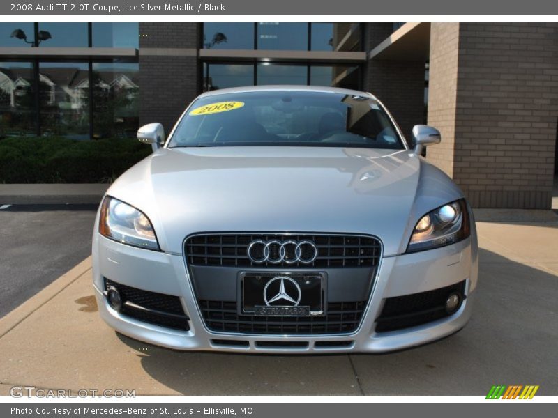 Ice Silver Metallic / Black 2008 Audi TT 2.0T Coupe