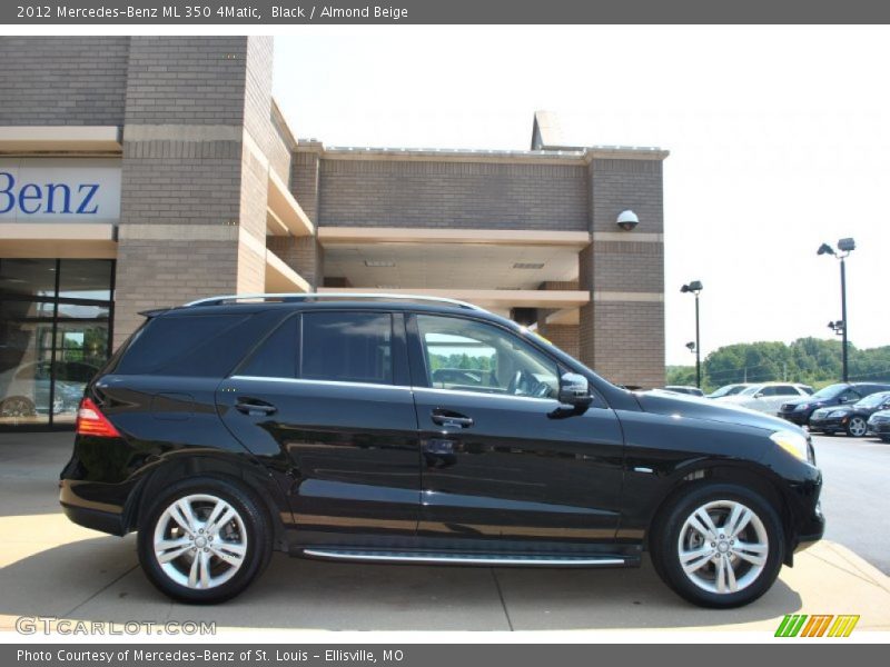 Black / Almond Beige 2012 Mercedes-Benz ML 350 4Matic